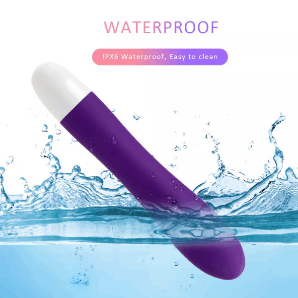 BAT-AVA024 Waterproof Vibrator | 7 Frequencies | Slim Clit, G-Spot & Nipple Massager