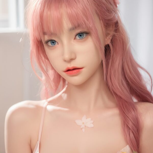 Sakura – 164cm Silicone Fantasy Doll with Pink Hair & Lifelike Curves