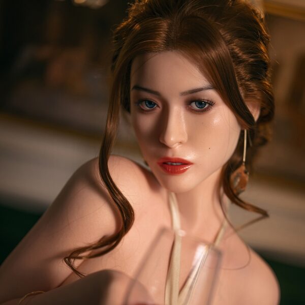 Valentina :New Design 166cm Sex Silicone Doll Ros Movable Jaw Head Moving Ass Love Doll