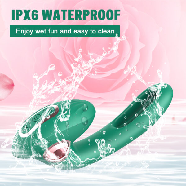 BAT-AVQ016 Perfect G-Spot Vibrator  Dual Stimulation with Pull & Vibration Functions