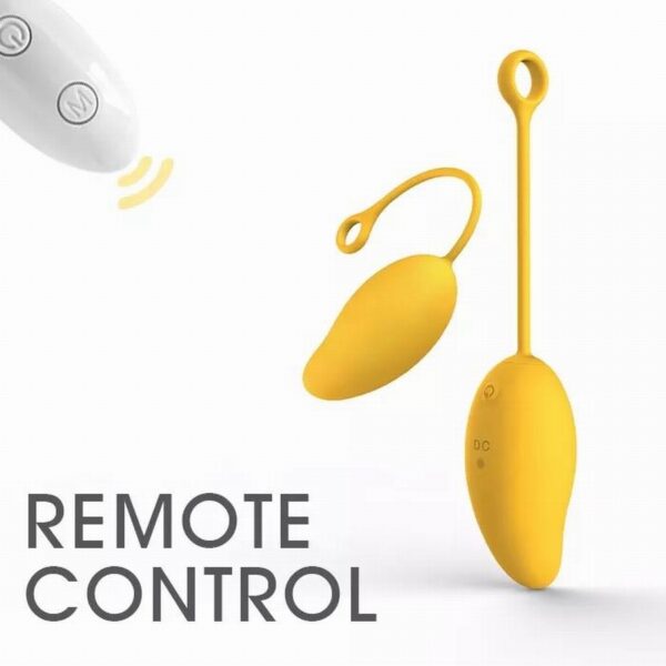 BAT-AVA030 Wireless Love Egg Vibrator | Remote-Control Clit & G-Spot Teaser | Soft Silicone