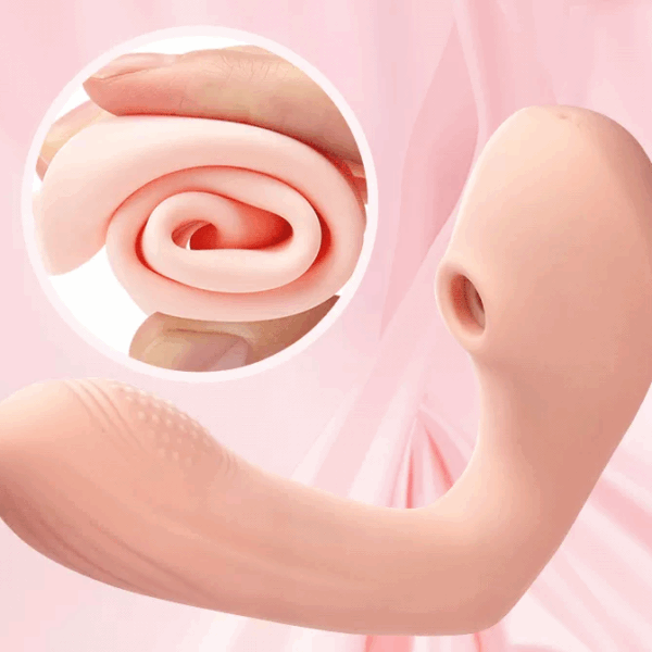 BAT-AVA034 Clit & G-Spot Vibrator with Suction | Dual Stimulation Pleasure Toy | Ultra-Soft Silicone