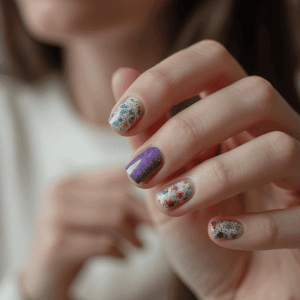 Nail color customization for silicone dolls with realistic luxury manicure detail